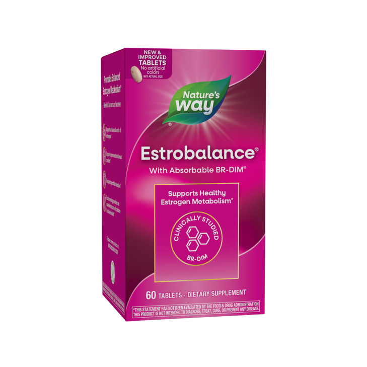 Nature's Way Estrobalance, Absorbable BR-DIM, Supports Healthy Estrogen
