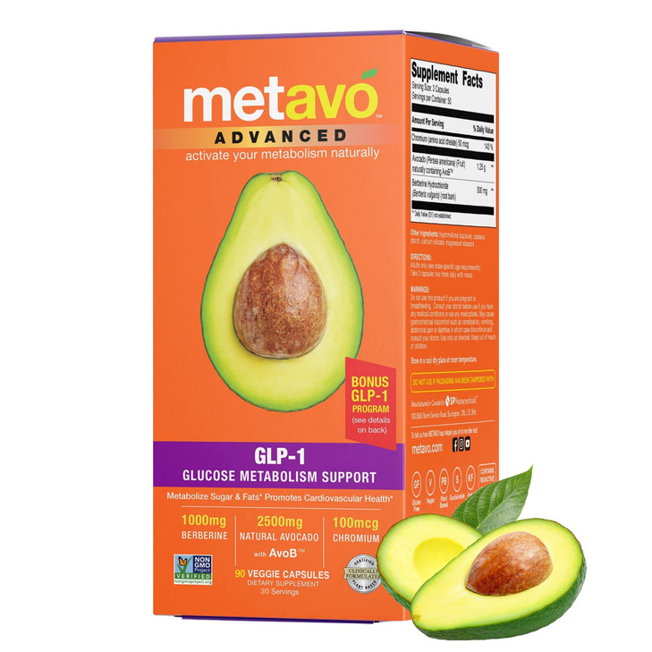 Metavo Advanced GLP-1 Metabolism Support