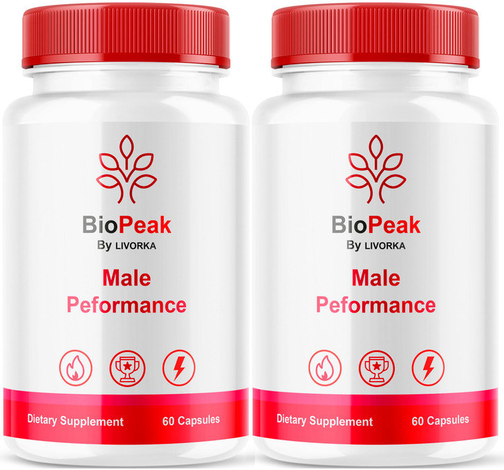 (2 Pack) BioPeak Capsules, BioPeak Advanced Support Formula Pills (120 Capsules)