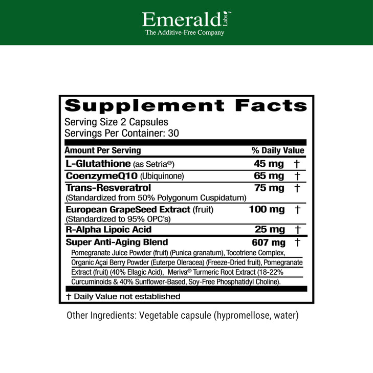 Emerald Labs Anti-Aging Cellular Complex