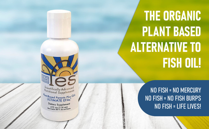 YES Plant Based Omega 3 & 6 Supplement - Burpless Fish Oil Alternative