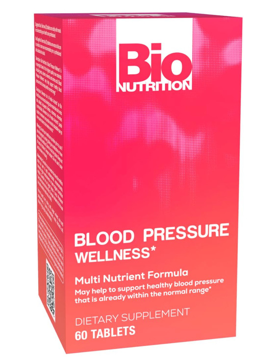 Bio Nutrition Blood Pressure 60 Tablets 2 Pack