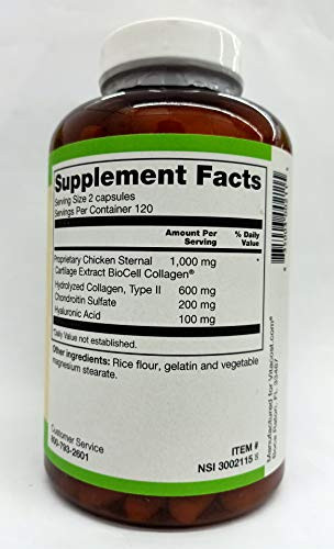 Vitacost ROOT2 BioCell Collagen With Hyaluronic Acid -- 100 Milligram Per