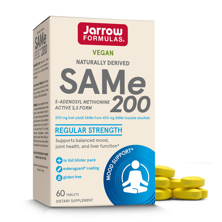 Jarrow Formulas Same 200 mg, Supports Joint Health, Liver Function, Brain