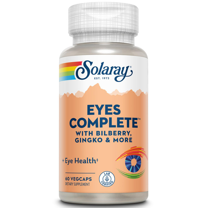 SOLARAY Eyes So Healthy Vegetarian Capsules, 60 Count