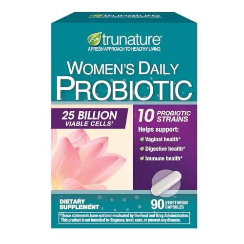 True Nature Women's Daily Probiotic, Helps Support Vaginal, Digestive and Immune