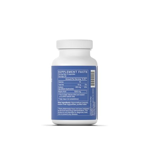 BodyBio Butyrate - Postbiotic for Gut Health, Digestive