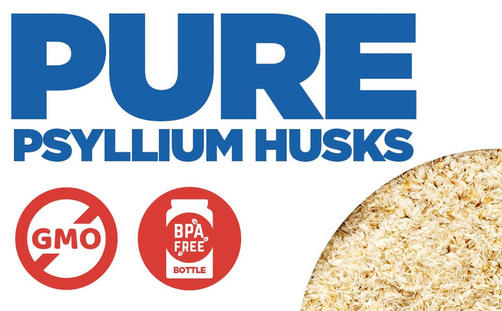 Yerba Prima Organic Psyllium Whole Husks, 12 Ounce (Pack of 2)