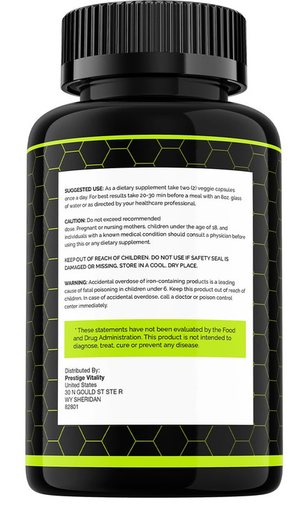 (3 Pack) ErecPrime Pills for Men, Erec Prime High Performance Supplements, Erec