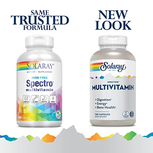 SOLARAY Spectro Multivitamin, Iron Free