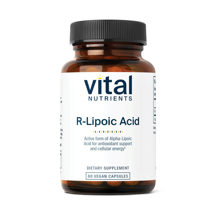 Vital Nutrients R-Lipoic Acid - Active Alpha-Lipoic Acid Antioxidant