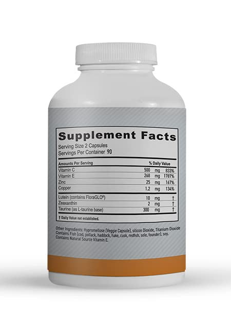 MaxiVision Eye Formula - Eye Vitamin Based on AREDS 2 Study