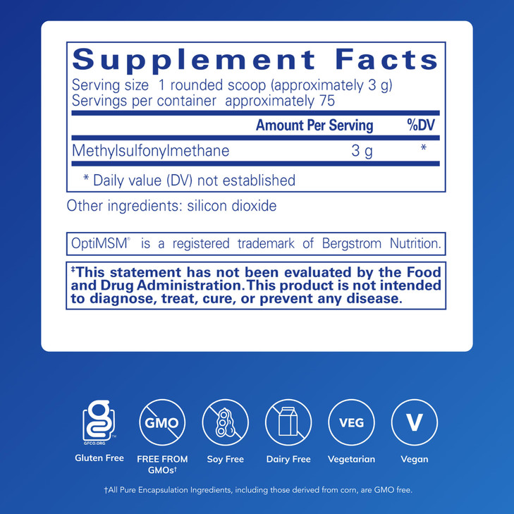 Pure Encapsulations MSM Powder