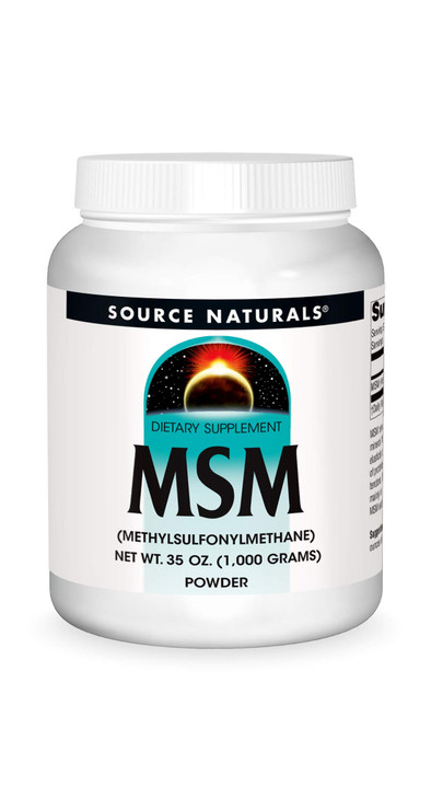 Source Naturals MSM (Methylsulfonylmethane) Net WT. 35 Ounce (1,000 Grams)