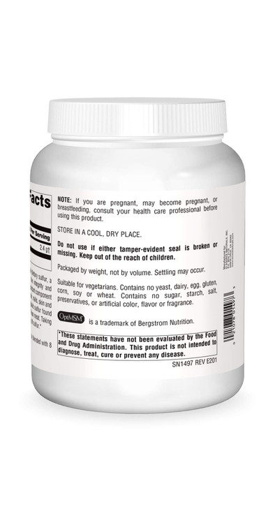 Source Naturals MSM (Methylsulfonylmethane) Net WT. 35 Ounce (1,000 Grams)