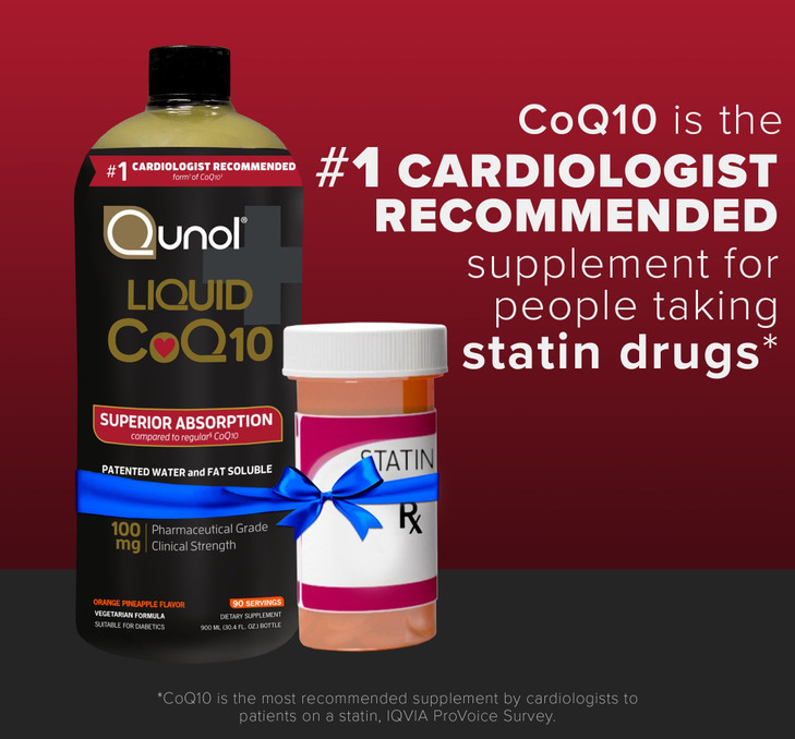 Qunol Liquid CoQ10 100mg, Superior Absorption Natural Supplement Form