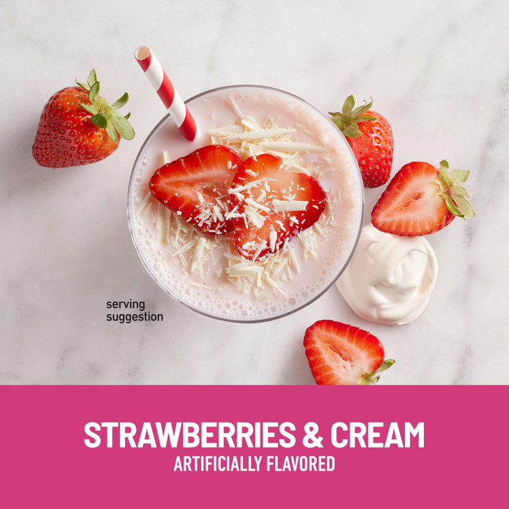 SlimFast Meal Replacement Powder, Original Strawberries & Cream, Weight Loss