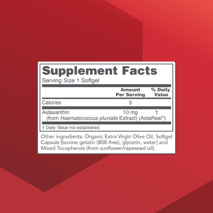 Protocol Astaxanthin 10mg Softgels - Supports Cellular Health*