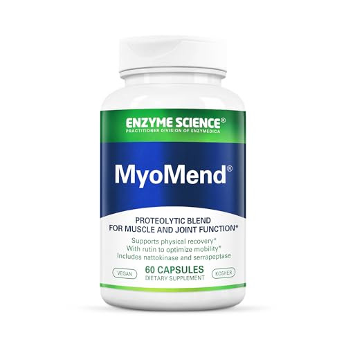 Enzyme Science Myomend, 60 Capsules - Muscle & Joint Support