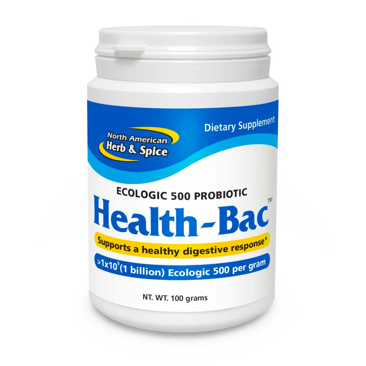 NORTH AMERICAN HERB & SPICE Health-Bac - 100 grams