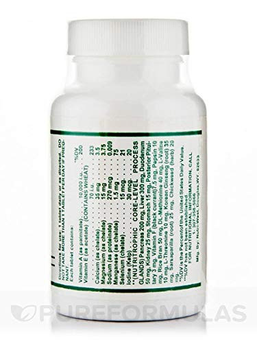 Core Level Pancreas - 60 Tablets by Nutri West