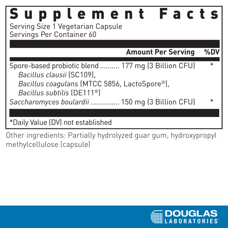 Douglas Laboratories Multi-Probiotic Spore + SBC
