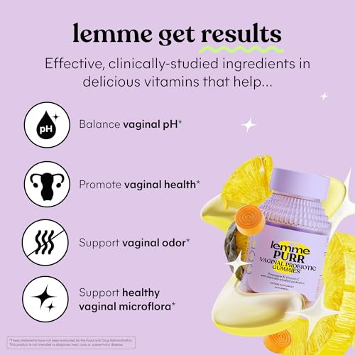 Lemme Purr Vaginal Probiotic Gummies for Women