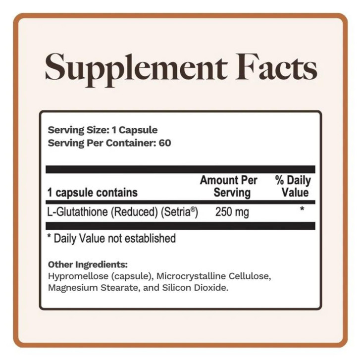 Utzy Naturals L-Glutathione - Immune Health & Antioxidant Support