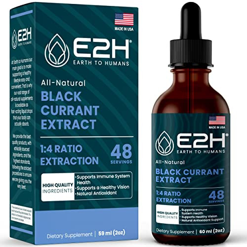 E2H Natural Black Currant Extract, Cold Pressed Black Currant Seed