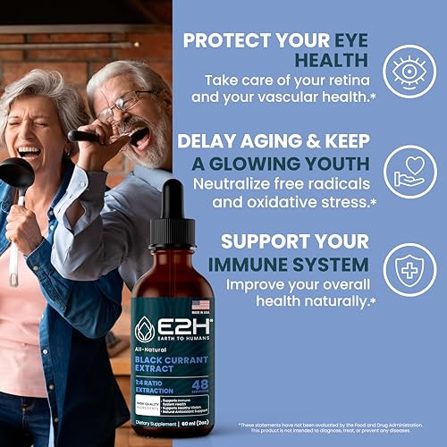 E2H Natural Black Currant Extract, Cold Pressed Black Currant Seed
