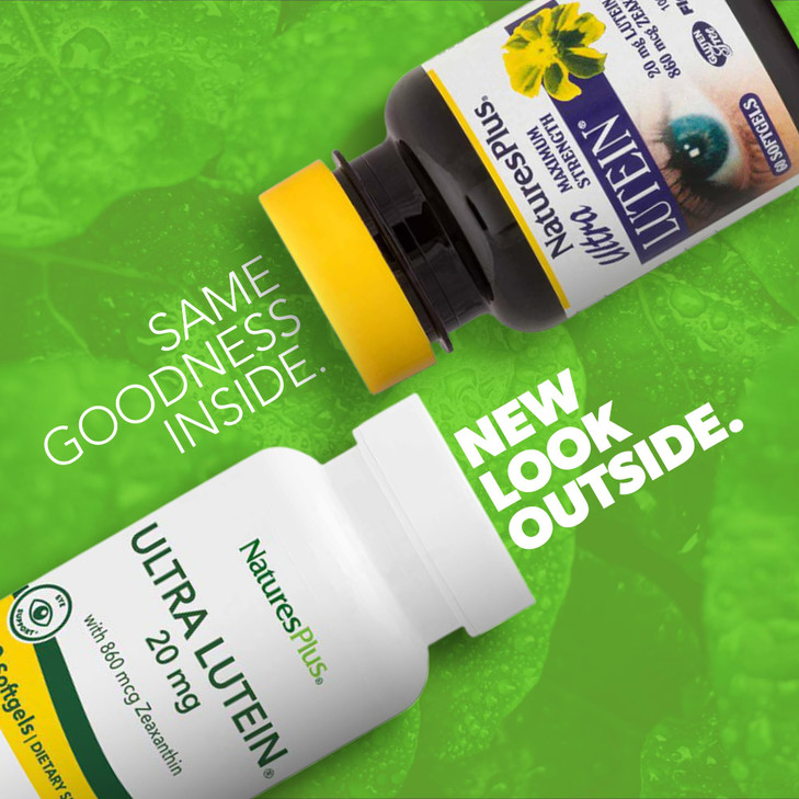 NaturesPlus Ultra Lutein 20 mg - 60 Softgels