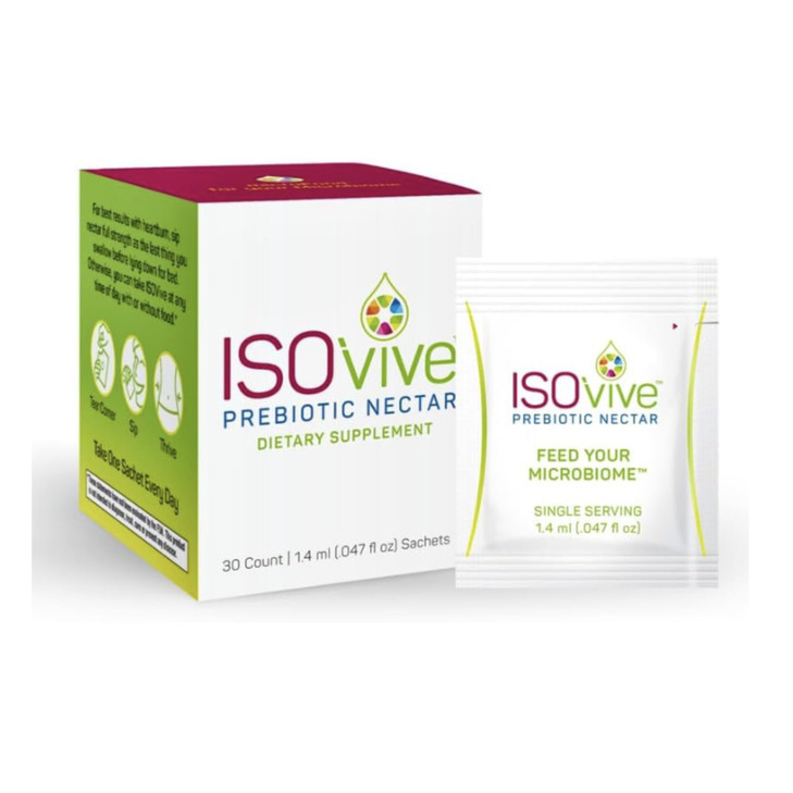 ISOThrive ISOVive Prebiotic Liquid Supplement (30-Day Supply) Natural Heartburn