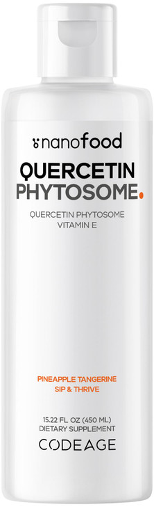 Codeage Liquid Quercetin Phytosome Supplement, Quercetin 1000 mg Dihydrate