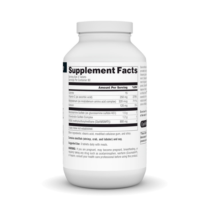 Source Naturals Glucosamine Chondroitin Complex with MSM, Promotes Healthy