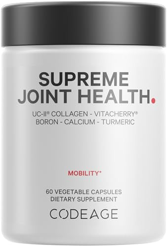 Codeage Supreme Joint Health, UC-II Collagen Capsules Type II, VitaCherry Sport
