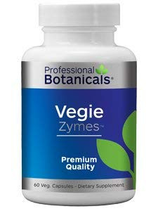 Professional Botanicals - Vegie Zymes 60 caps