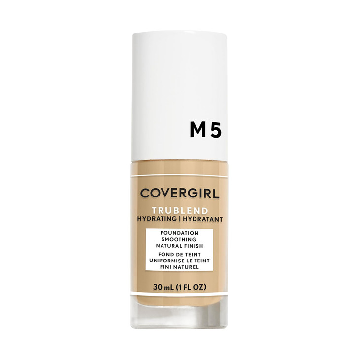 COVERGIRL truBlend Liquid Foundation Makeup Caramel Beige, 1 fl oz (30 ml) (packaging may vary)