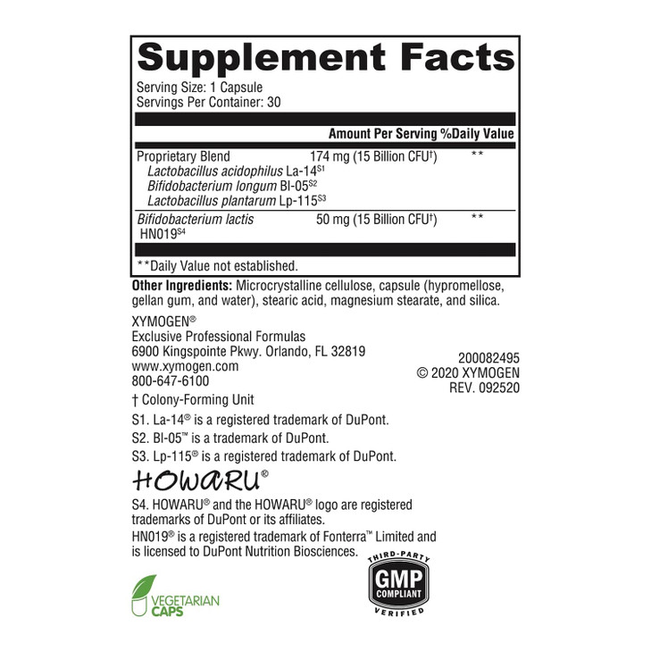 XYMOGEN ProbioMax Daily 30B