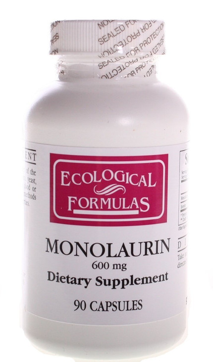 Ecological Formulas/Cardiovascular Res. - Monolaurin 600mg