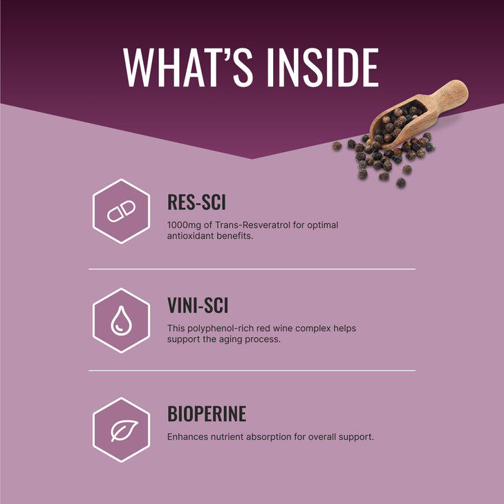 Approved Science Resveratrol - 1000 mg of Trans Resveratrol