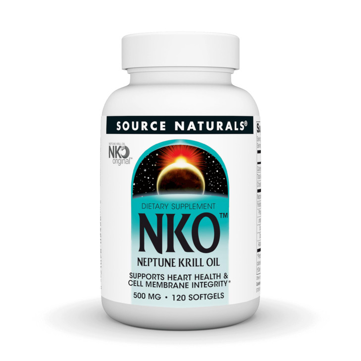 Source Naturals NKO Neptune Krill Oi, Supports Heart Health and Cell Membrane