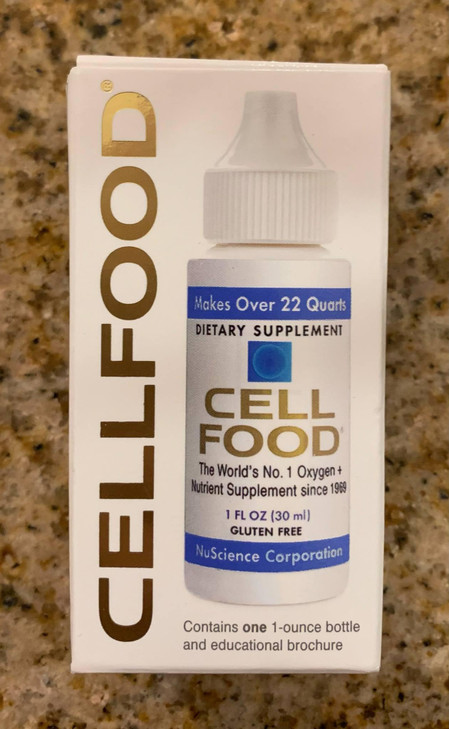 Cellfood Oxygen Boost - 1 fl oz, 2 Pack - Gluten Free, Cert. Kosher