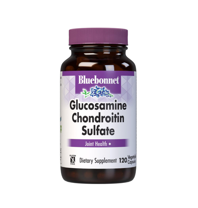 Bluebonnet Glucosamine Chondroitin Sulfate Supplement, 120 Count