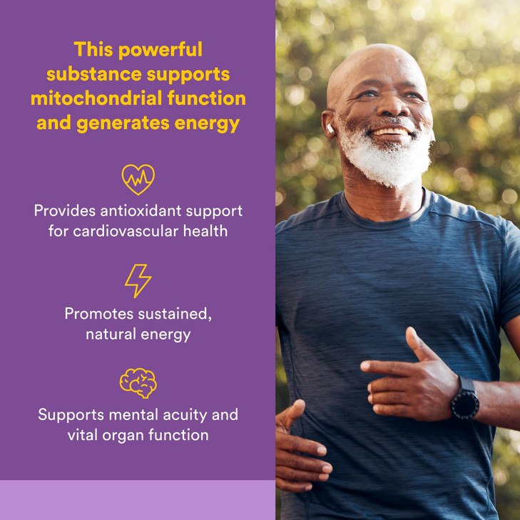 Natural Factors Ubiquinol 100 mg - Supports Heart Health & Natural Vitality