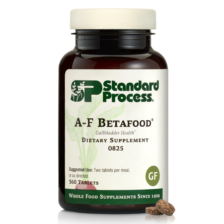 Standard Process A-F Betafood Gallbladder Health Dietary Supplement