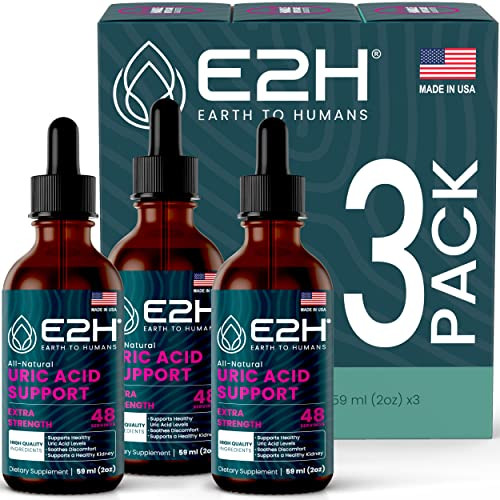 E2H Uric Acid Support Supplement - Tart Cherry and Devils Claw