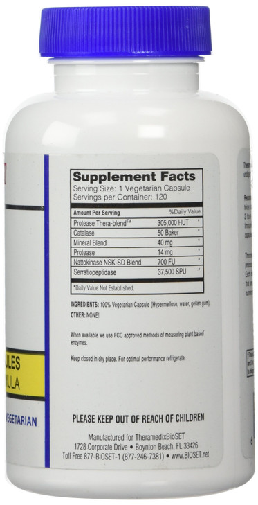 Theramedix BioSet Immune Support - 120 vcaps