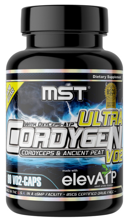 MST Cordygen VO2 Ultra, Cordyceps, elevATP, Rhodiola, Jiaogulan, Ancient Peat