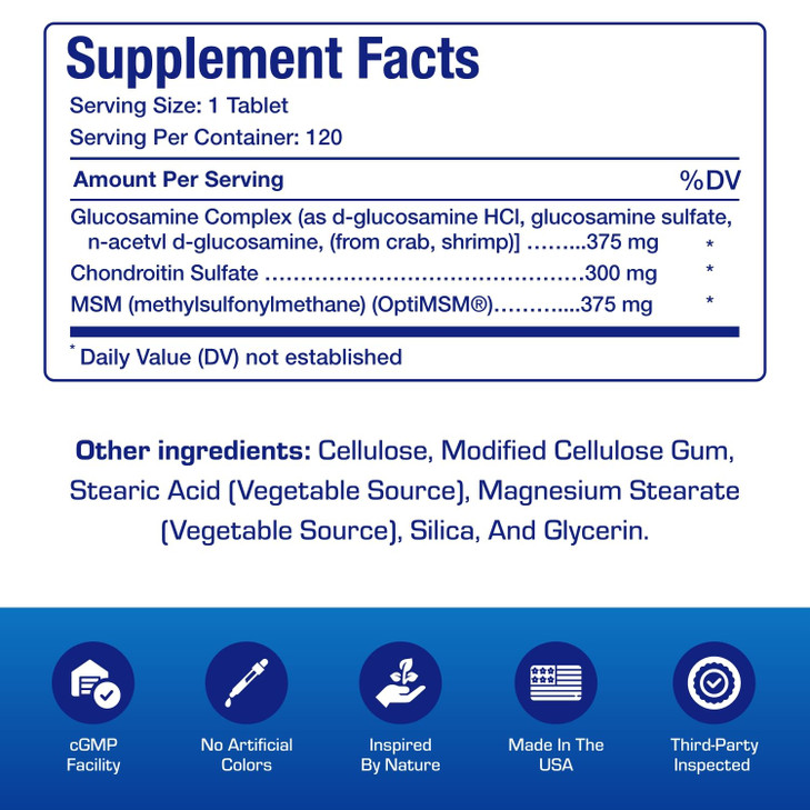 High Absorption Glucosamine Chondroitin MSM