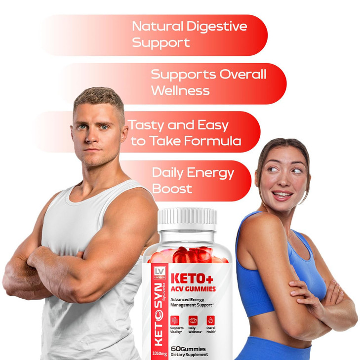 LIVORKA (3 Pack) Ketosyn ACV Gummies, Keto Syn Gummies, Ketosyn Keto Plus ACV
